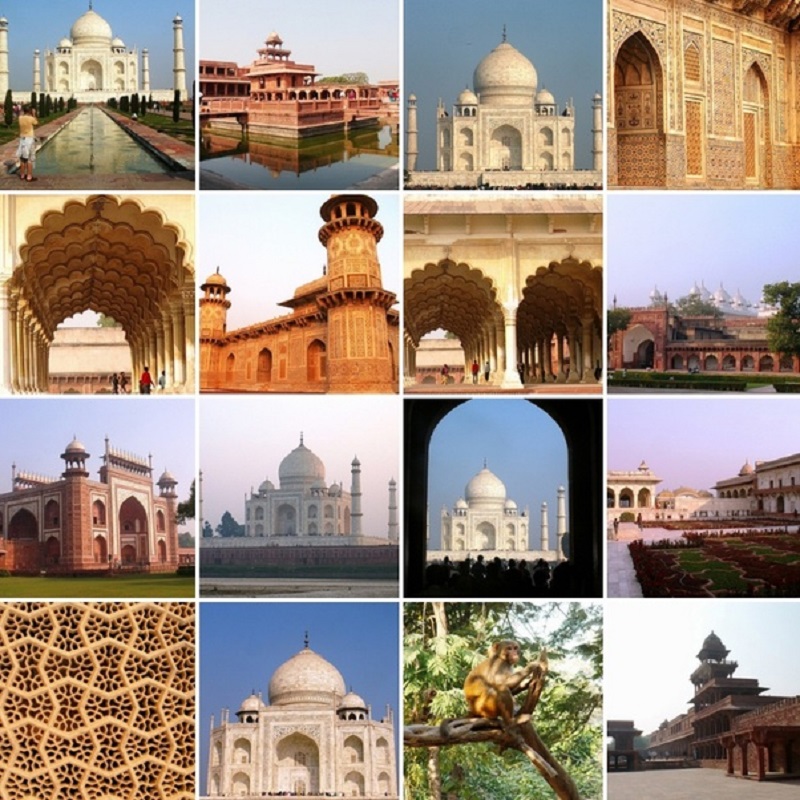 agra tourist places list in hindi