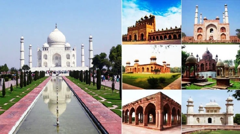 agra tourist places list in hindi